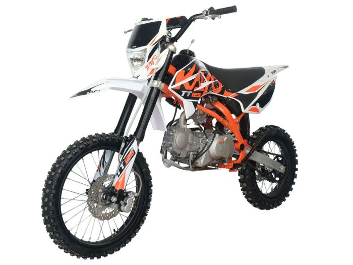 Pitbike KAYO BASIC TT125EM 17/14 KRZ (mechanical clutch, electric starter 2022)