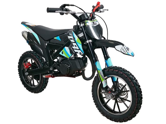 KAYO DBR SX50-A Pitbike for kids (2T 49 cc manual starter, 2022)