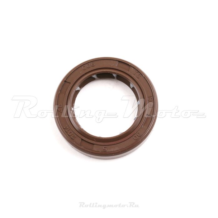 Crankshaft oil seal 19.8x30x5 dvigod 1P57QMJ-2D (150cm3, variator, reverse)