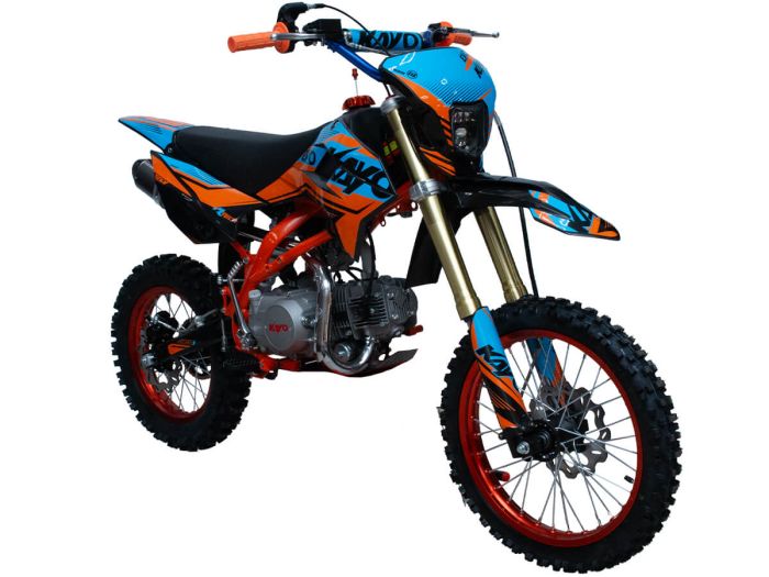 Pitbike KAYO EVOLUTION K125EM 17/14 KRZ (mechanical clutch, electric starter 2024)