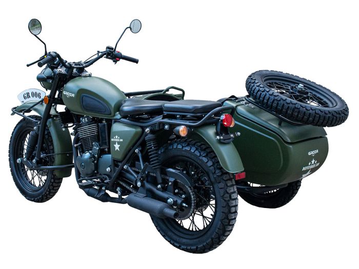 GROZA DEFENDER 500 (4T EFI) sidecar motorcycle (2023)