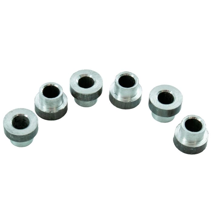 Front feather guard mounting bushing duralumin 6pc set Rolling Parts